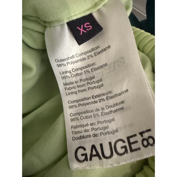 Gauge81 Erla Mint Green One Shoulder Sleeveless Party Fairy Mini Dress Size XS - Picture 11 of 11